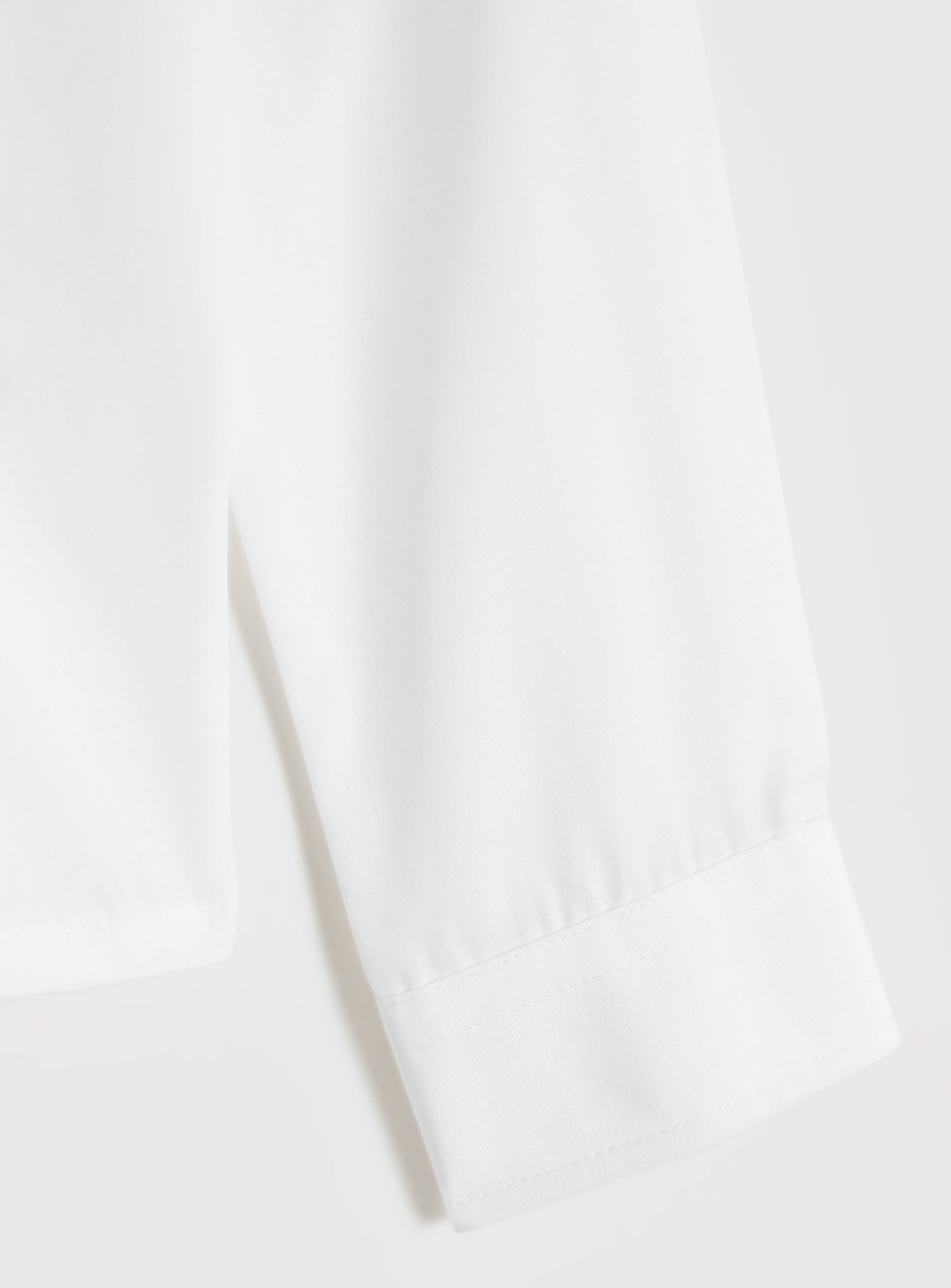 White Peter Pan Collar Long Sleeve Blouses 2 Pack 12 years - Image 4 thumbnail