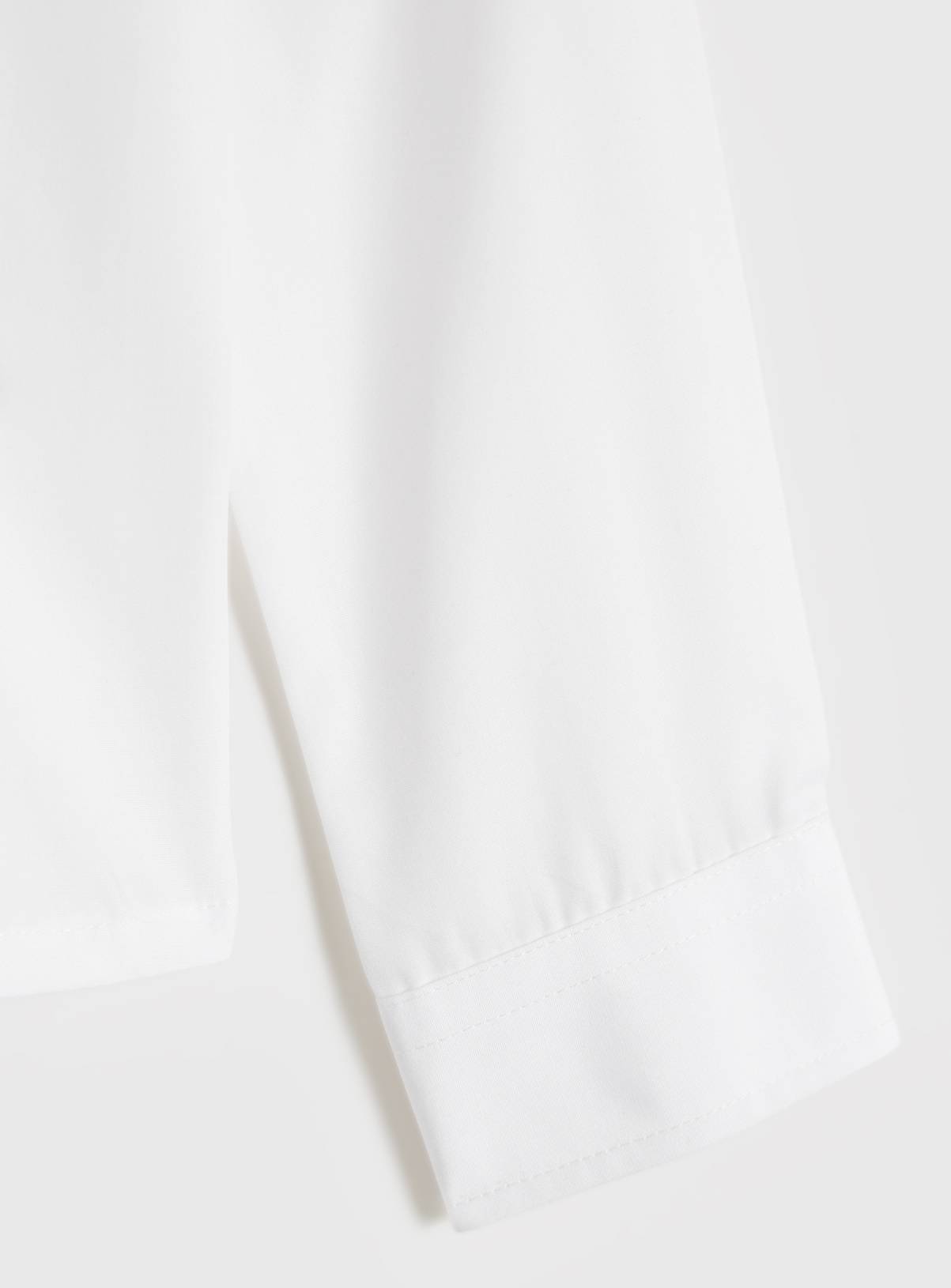 White Peter Pan Collar Long Sleeve Blouses 2 Pack 12 years - Image 4