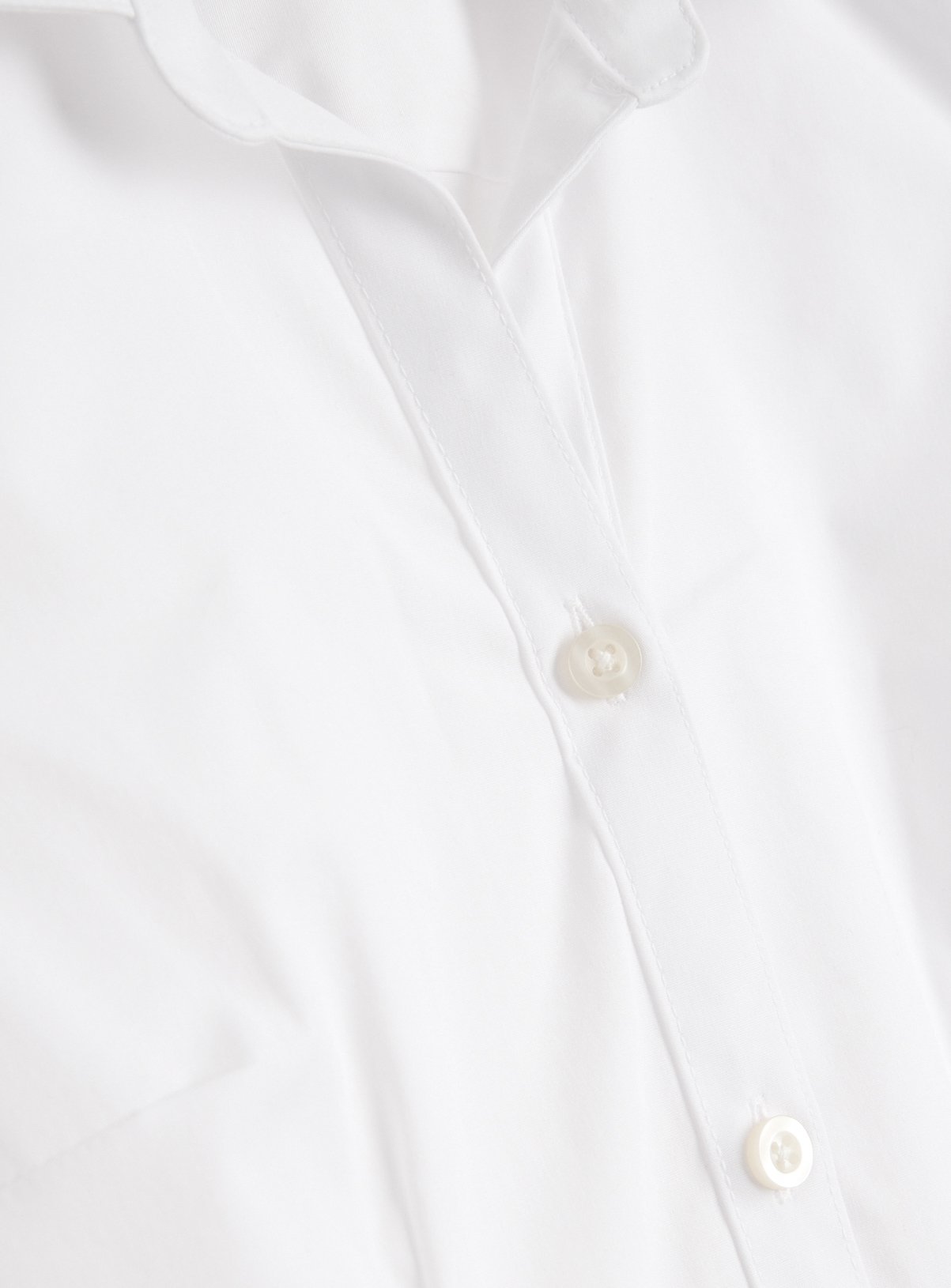 White Long Sleeve Blouse with Stretch 15 years - Image 5 thumbnail