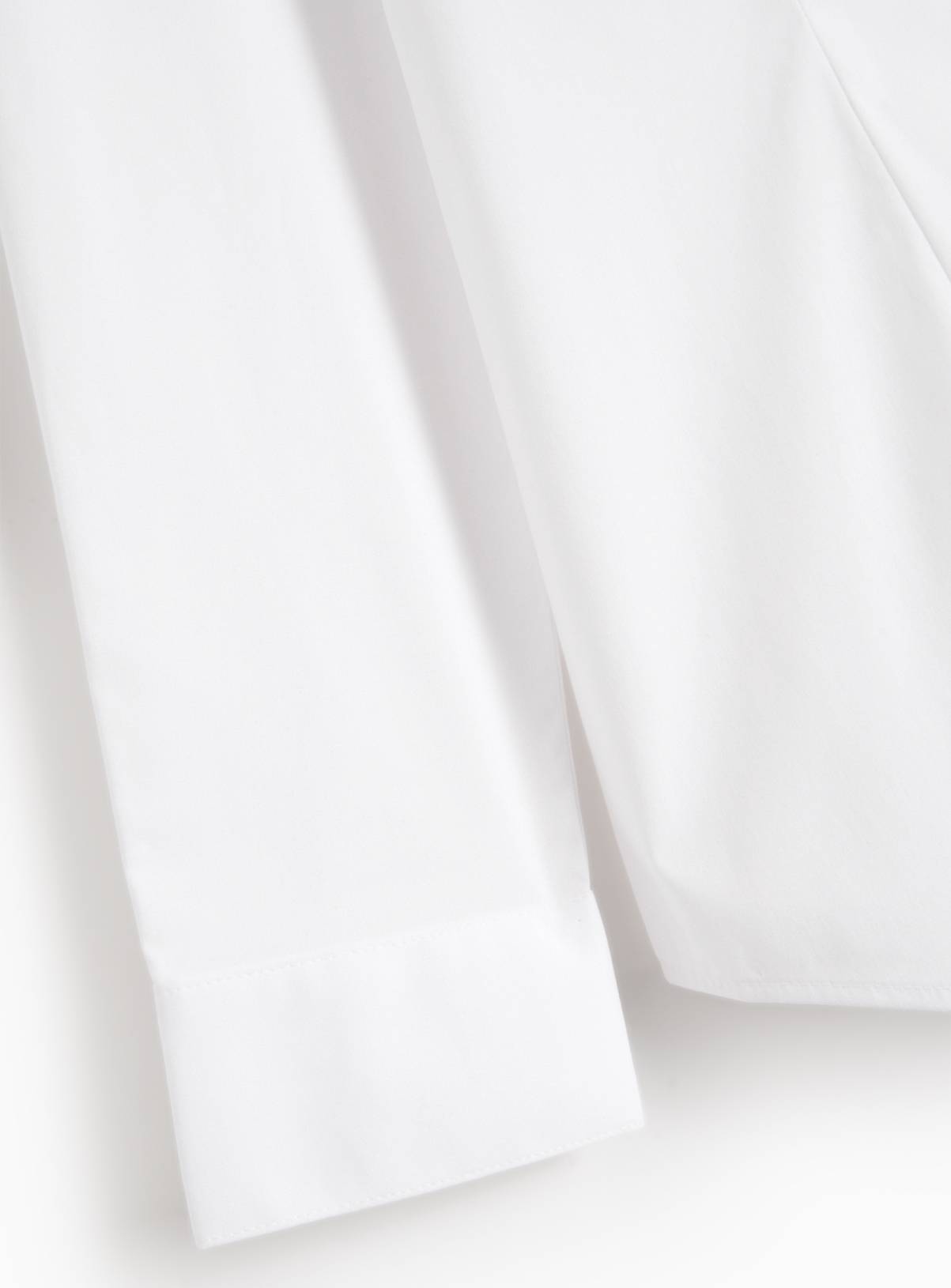 White Long Sleeve Blouse with Stretch 15 years - Image 6