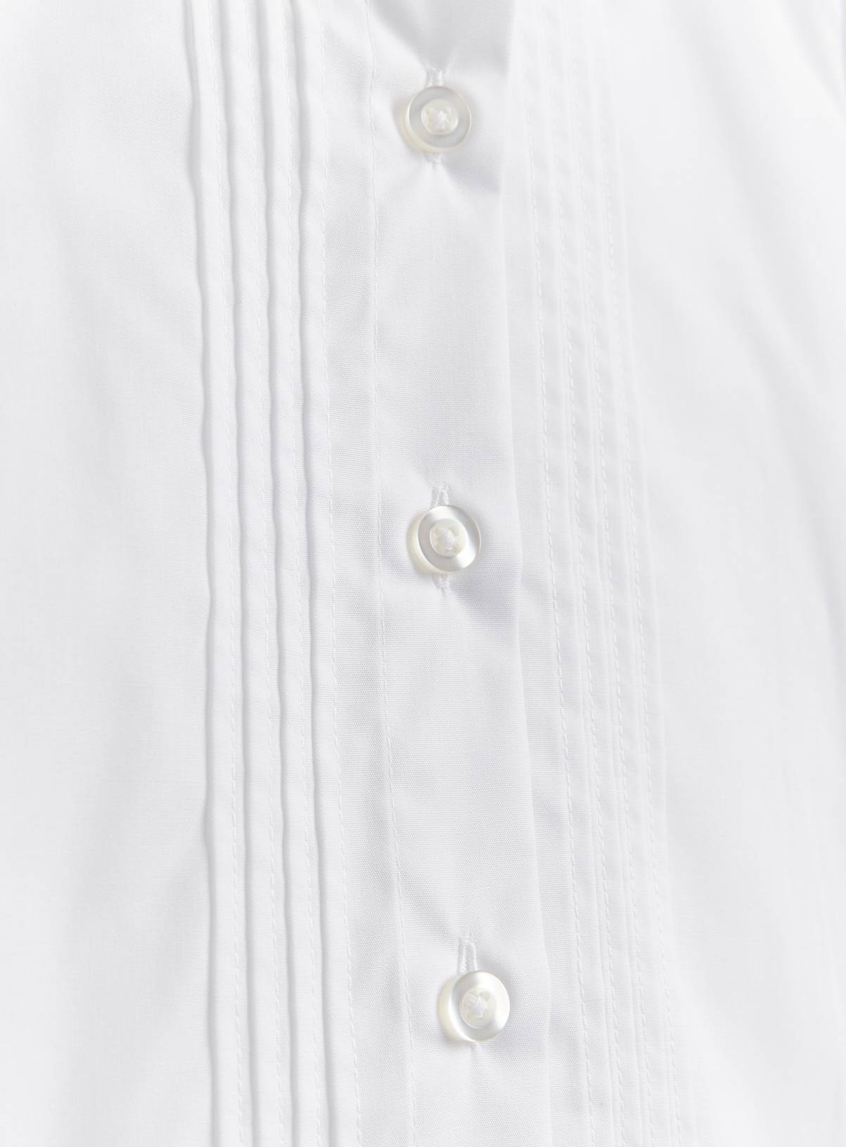 White Pintuck Peter Pan Collar Blouses 2 Pack 12 years - Image 3