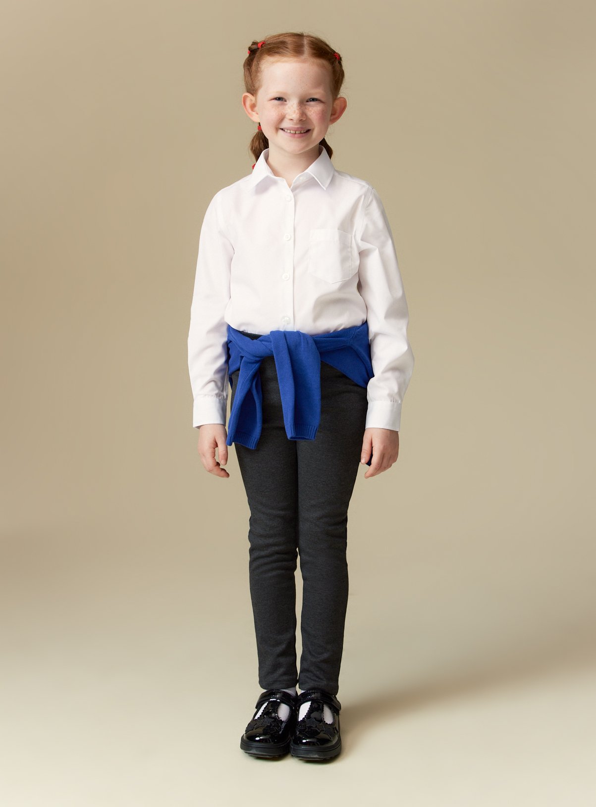 Grey Jersey Skinny Trousers 2 Pack 4 years - Image 6 thumbnail
