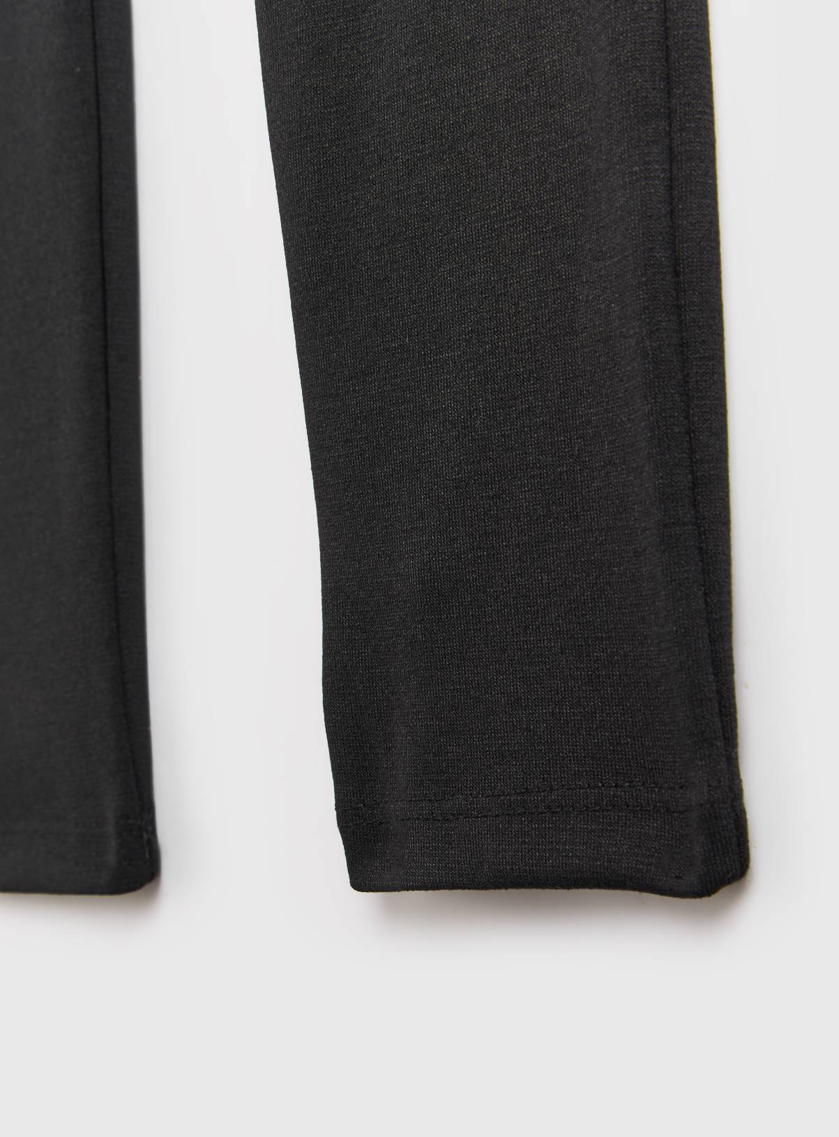 Black Jersey Skinny Trousers 2 Pack 16 years - Image 4