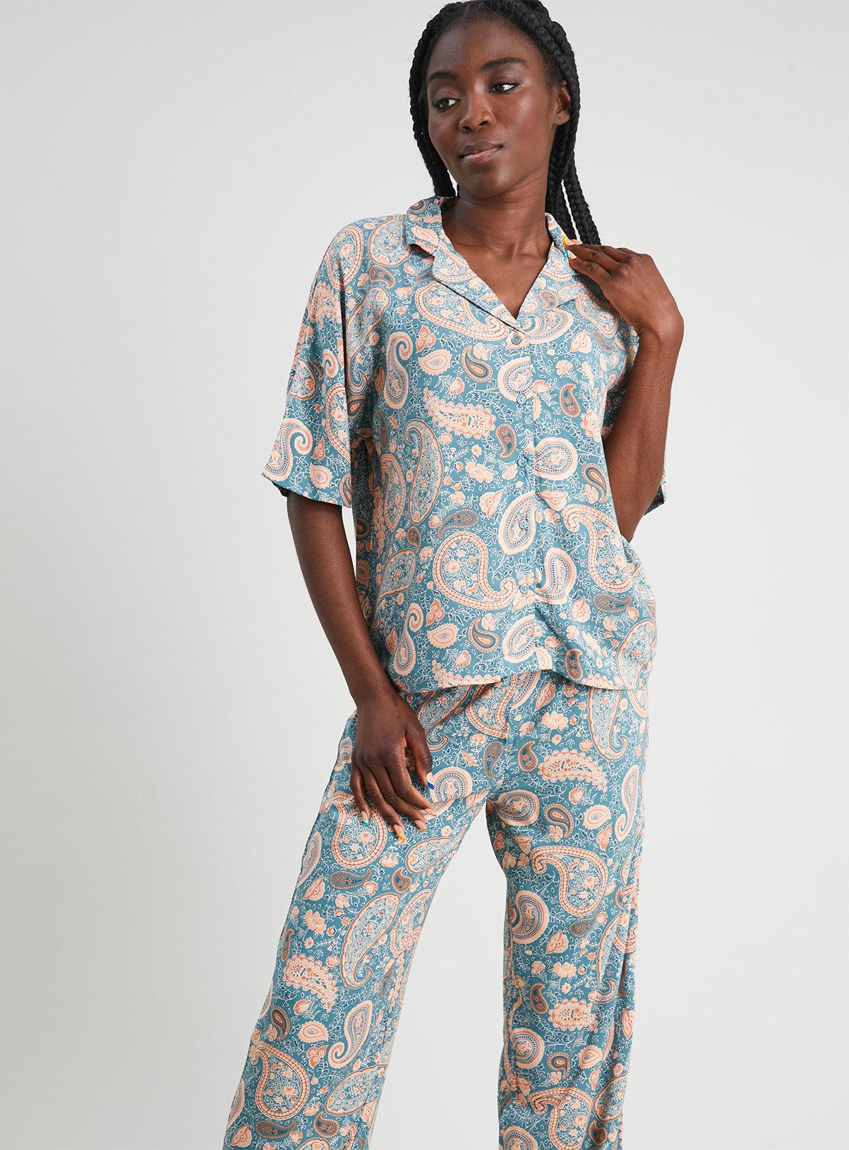 pyjama style suit womens