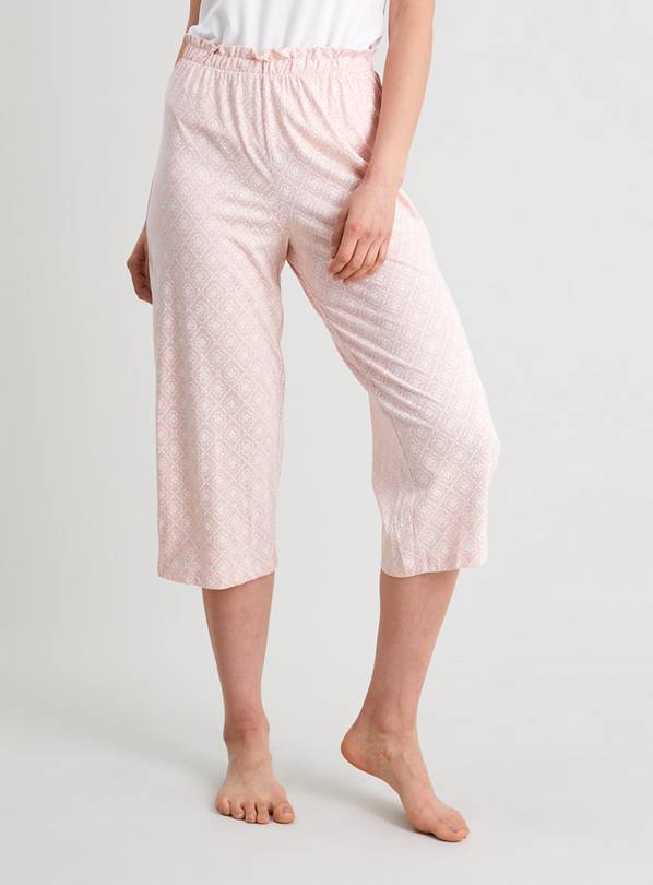 Buy Pink Tile Print Crop Pyjama Bottoms 20 Pyjamas Argos