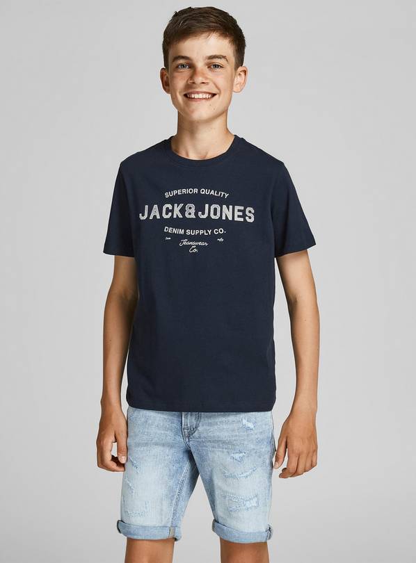 JACK & JONES Junior Navy T-Shirt - 11-12 years