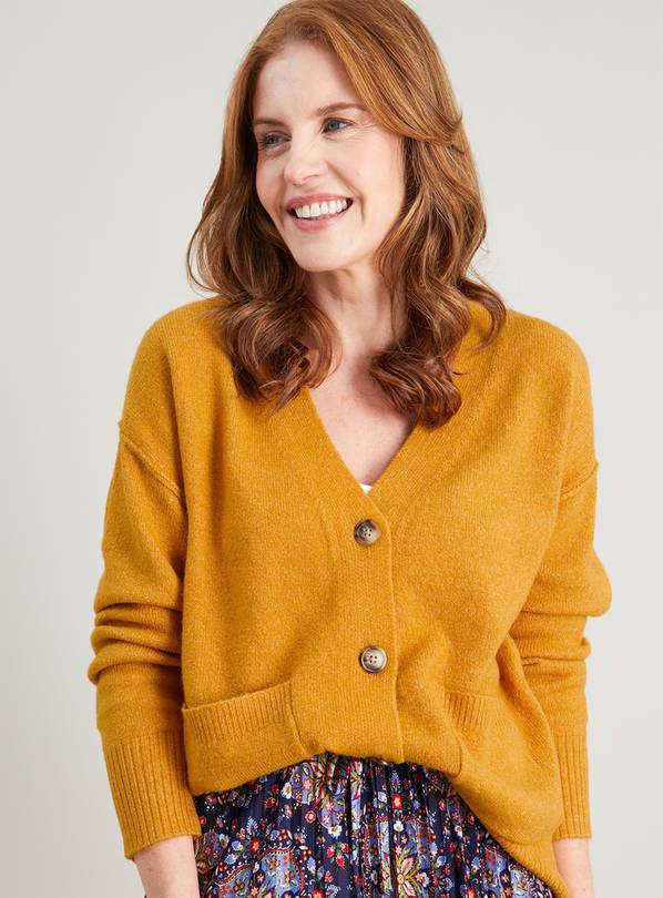 Tu 2025 mustard cardigan