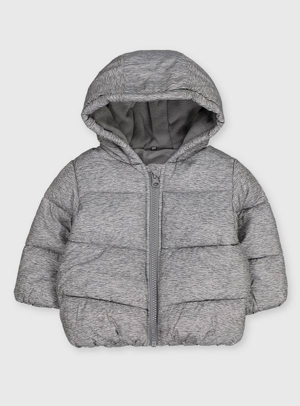 Buy Grey Puffer Jacket - 6-9 months | Coats and jackets | Argos