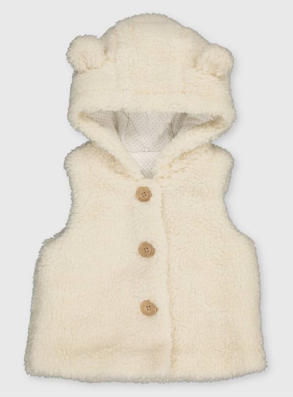 Buy Cream Bear Gilet 1824 months Coats and jackets Argos