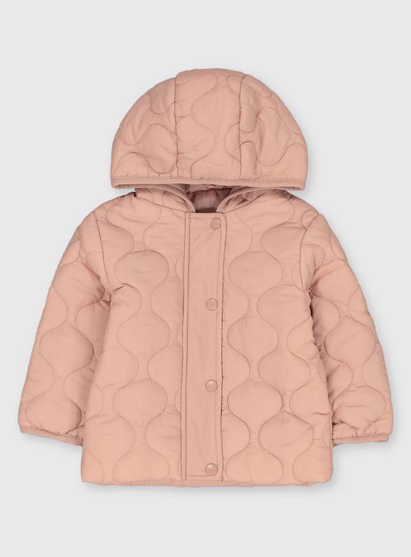 Buy Pink Quilted Jacket 23 years Coats and jackets Argos