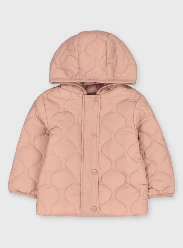 Buy Pink Quilted Jacket 36 months Coats and jackets Argos