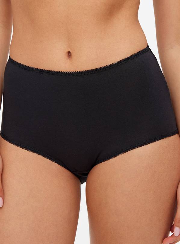 Buy Black Full Knickers 5 Pack 16 Knickers Argos