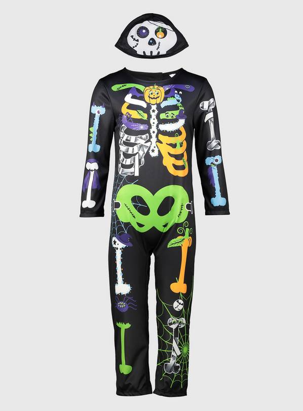 Buy Halloween Skeleton Costume 23 years Kids fancy dress costumes