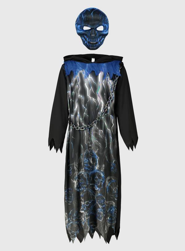 Buy Halloween Metallic Reaper Costume 56 years Kids fancy dress