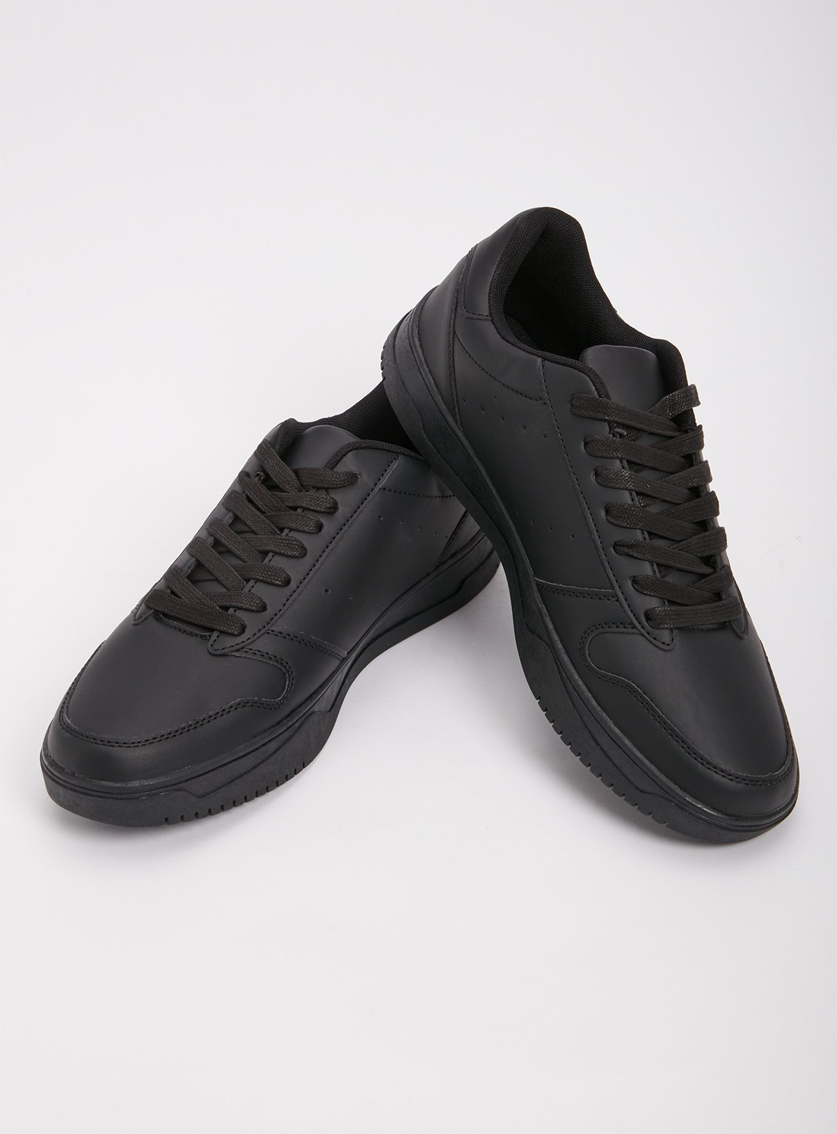 black lace trainers