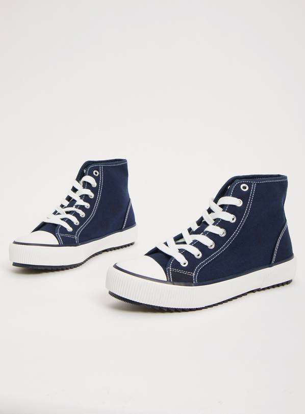 Buy Navy High Top Trainers 3 Trainers Argos