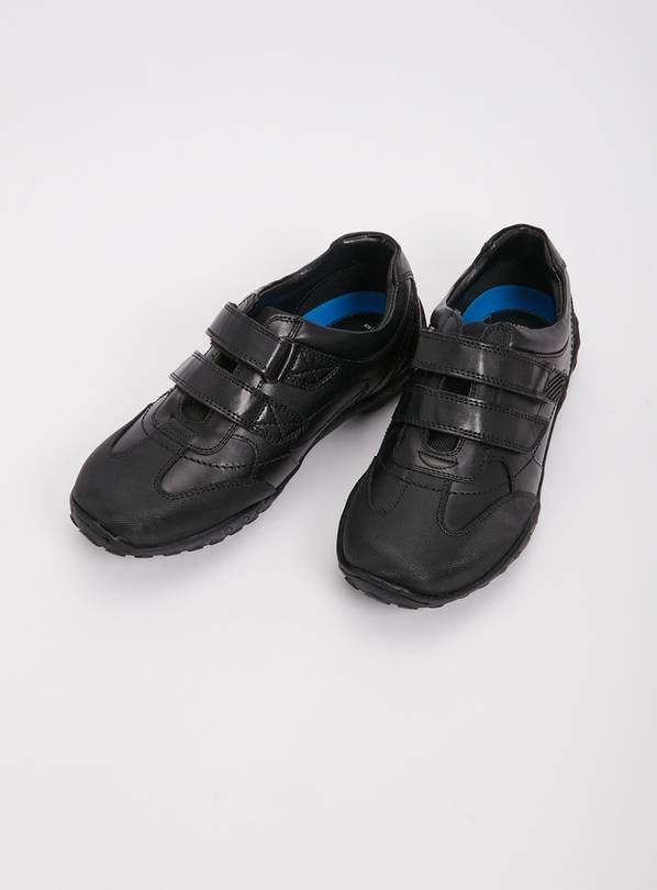 Leather Wide Fit Micro-Fresh® School Shoes - 11G Wide