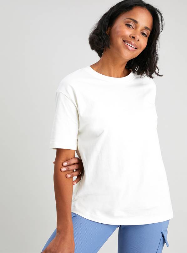 Buy Boyfriend Cream TShirt 22 Tshirts Argos