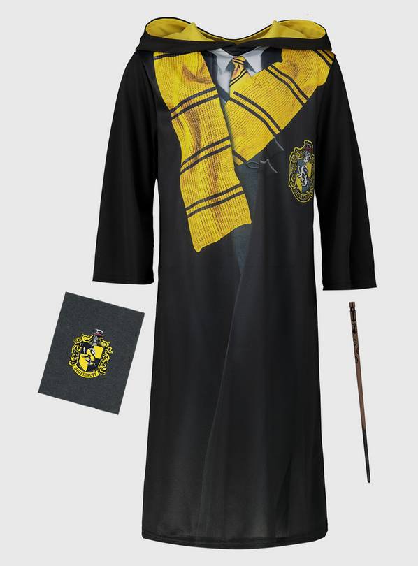 Harry Potter Black Hufflepuff Costume Set - 5-6 years