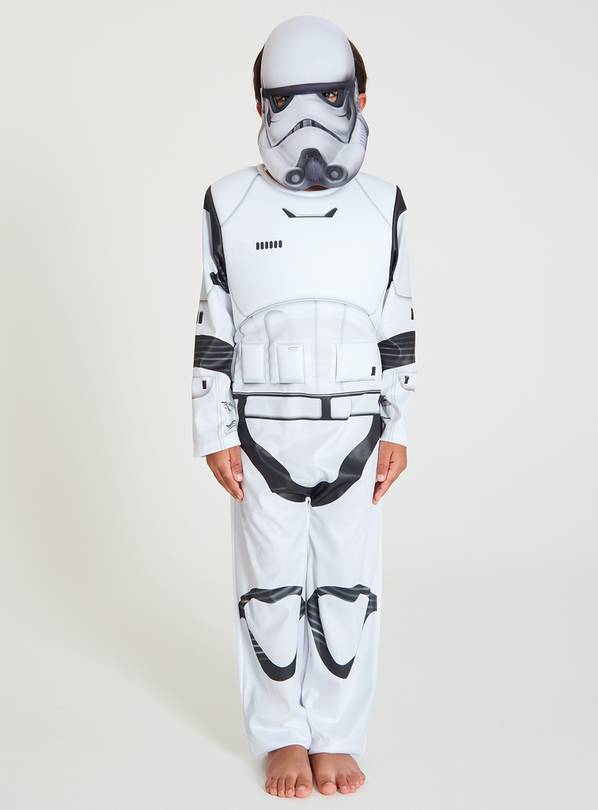 Star Wars Stormtrooper White Costume 9-10 years