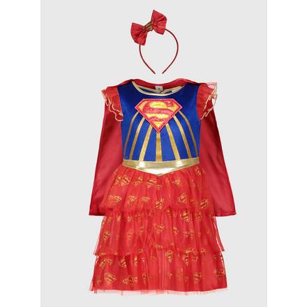 Buy DC Comics Supergirl Red Outfit - 5-6 years | Kids fancy dress costumes  | Argos