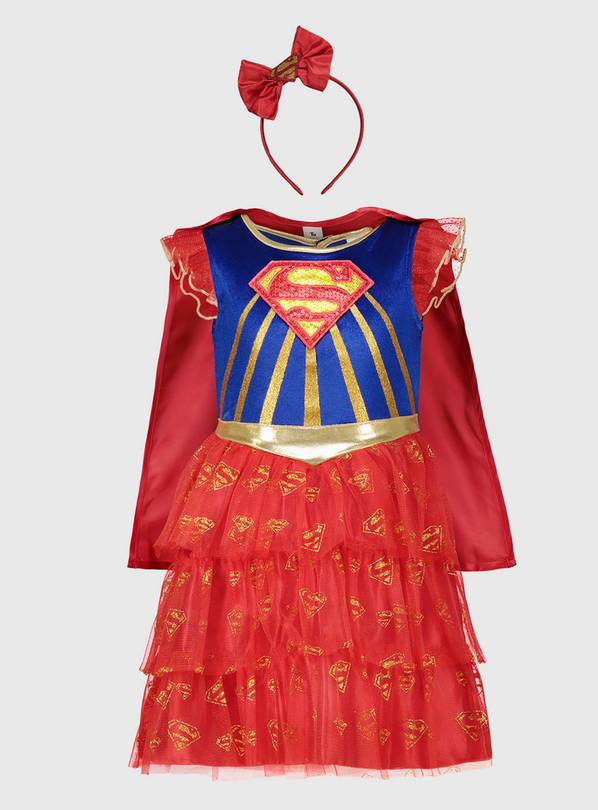 DC Comics Supergirl Red Outfit - 5-6 years