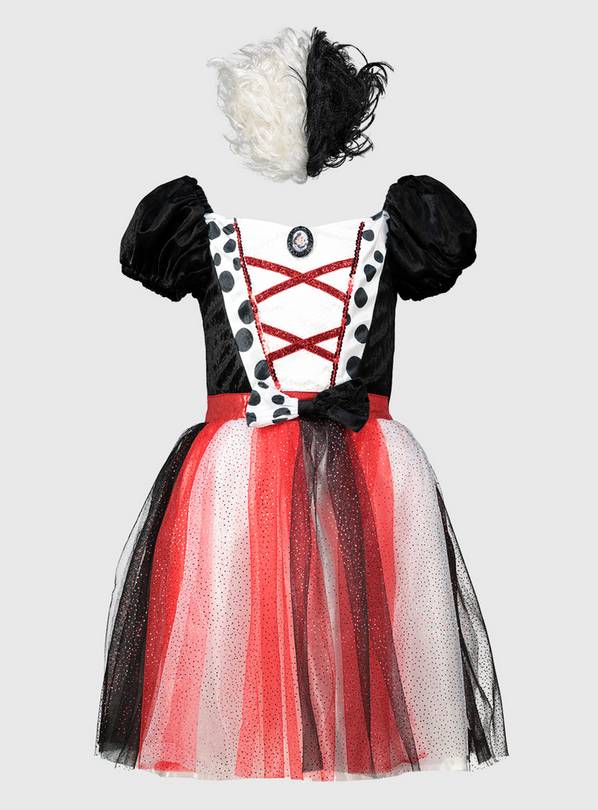 Buy Disney 101 Dalmatians Cruella De Vil Costume | Kids fancy dress