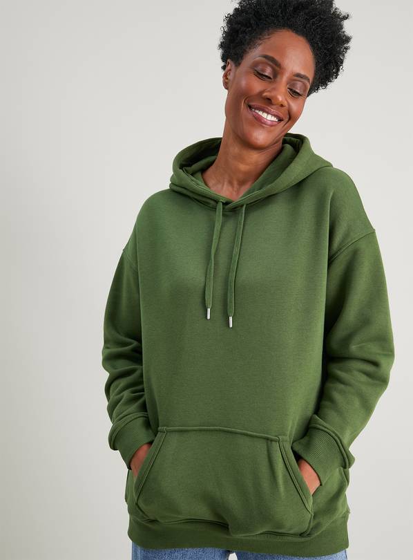 Buy Khaki Boyfriend Hoodie - M | Hoodies and sweatshirts | Argos