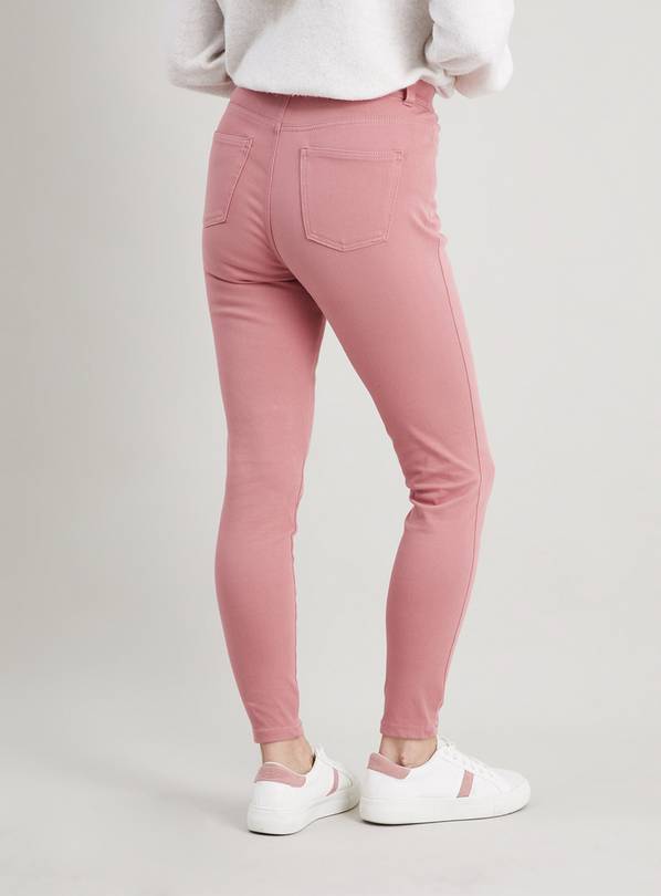 Buy Pink Skinny Jeggings - 14, Leggings