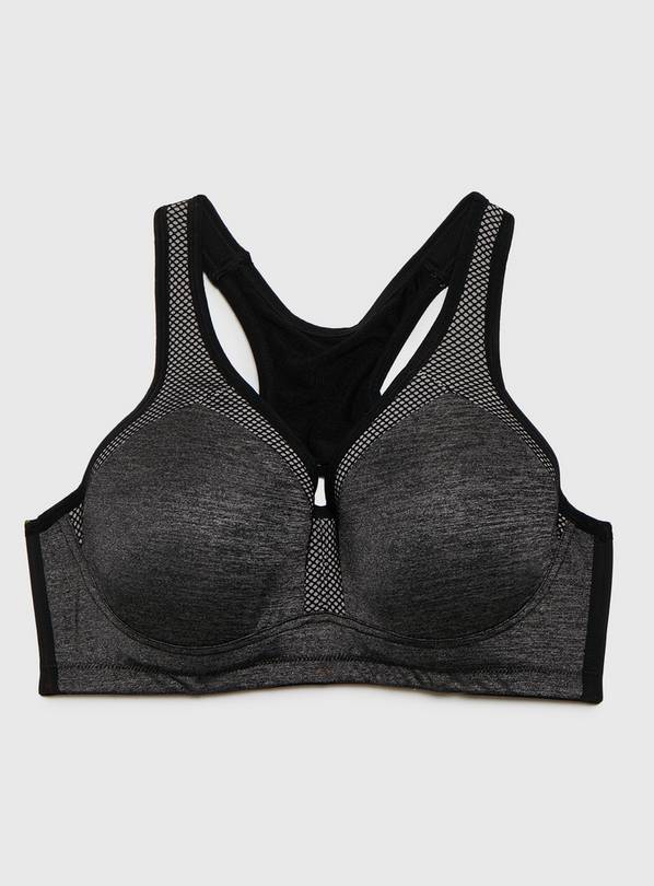 Buy A-DD Active Grey High Impact Sports Bra - 36D, Bras