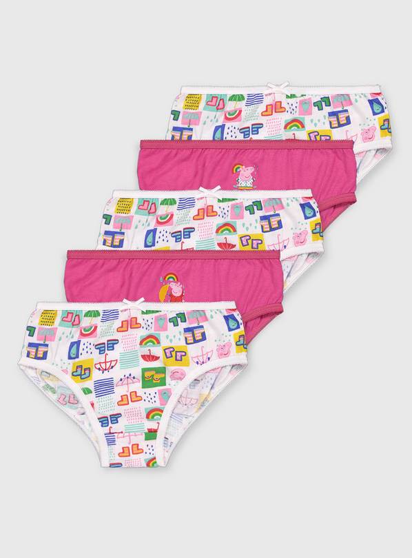 Peppa Pig Girls Underwear Pack of 5 