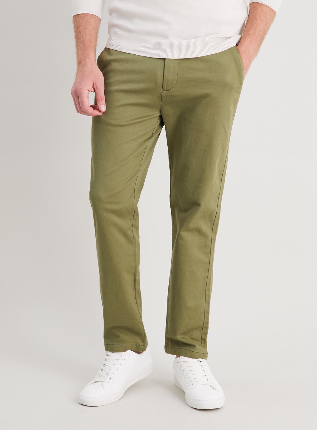 straight fit chinos