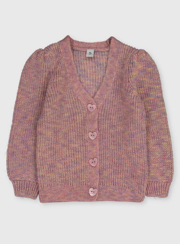 Buy Pink Pastel Knit Sparkle Cardigan 13 years Jumpers and