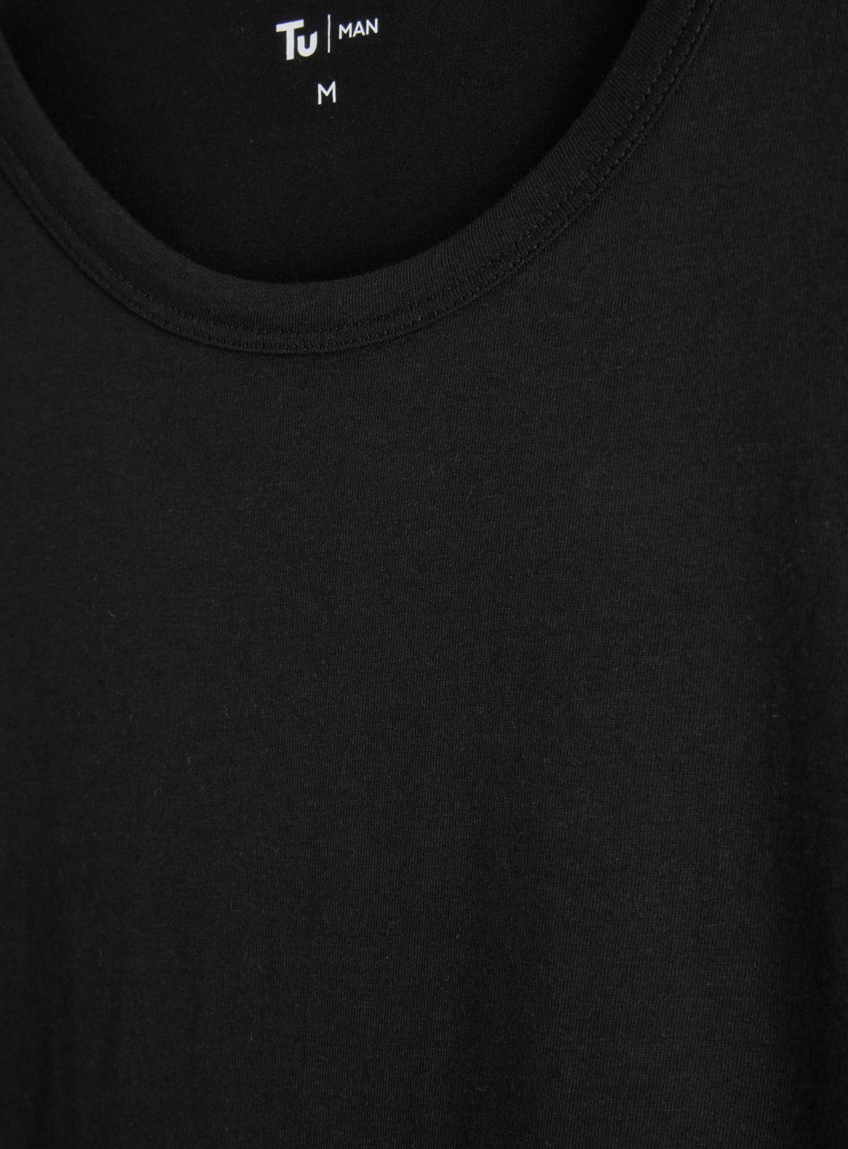 Black Crew Neck T-Shirts 2 Pack XL - Image 4 thumbnail