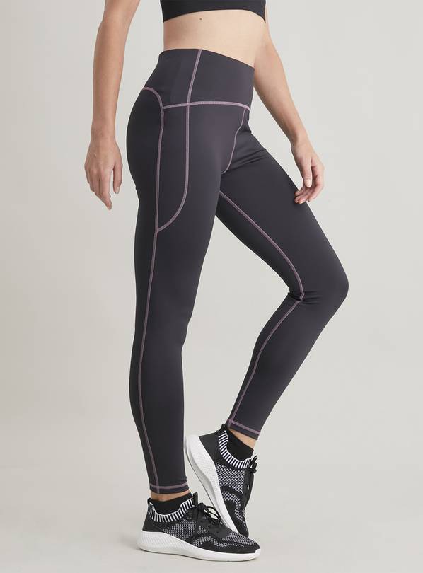Buy Active Black Moisture Wicking Leggings 8 Joggers Argos