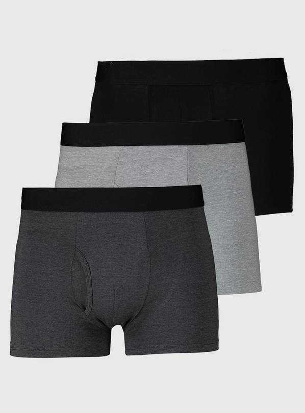 Buy Monochrome Fine Stripe Trunks 3 Pack - XXXXL | Underwear | Argos