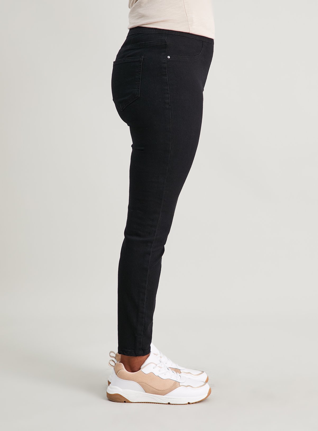 Black Denim Jeggings 24 - Image 5 thumbnail