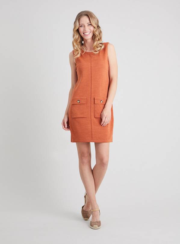 Burnt orange best sale jumper dress