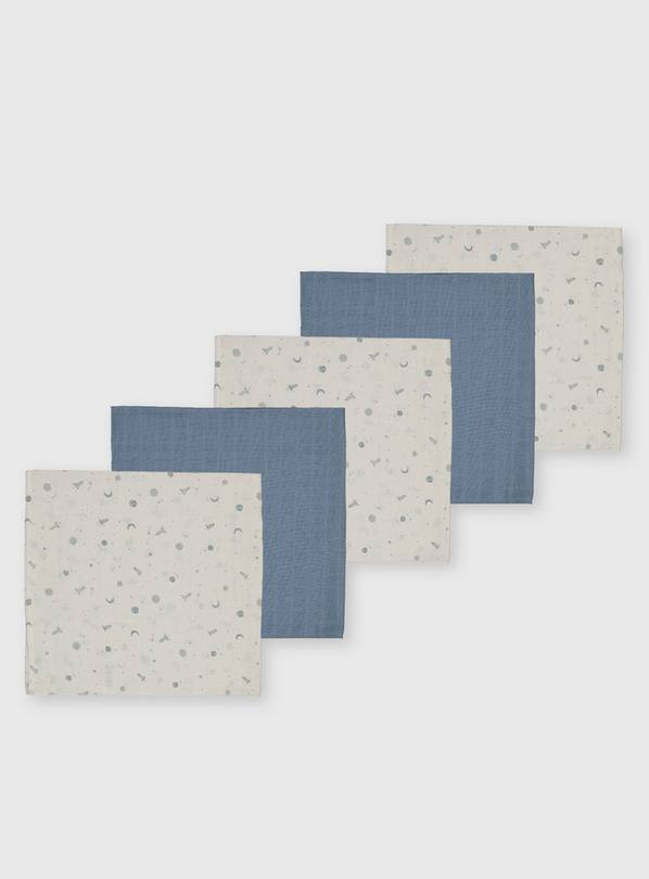 Blue muslin sale squares