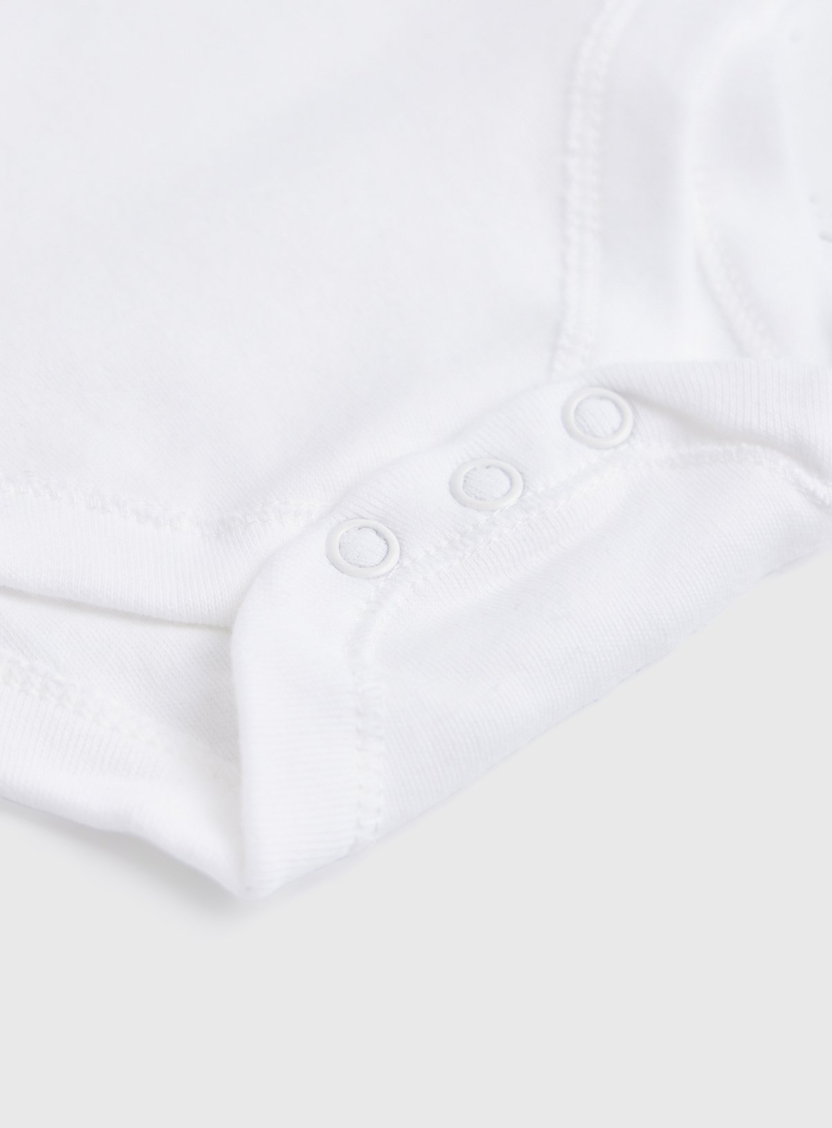 White Bodysuits 7 Pack Tiny Baby - Image 2 thumbnail