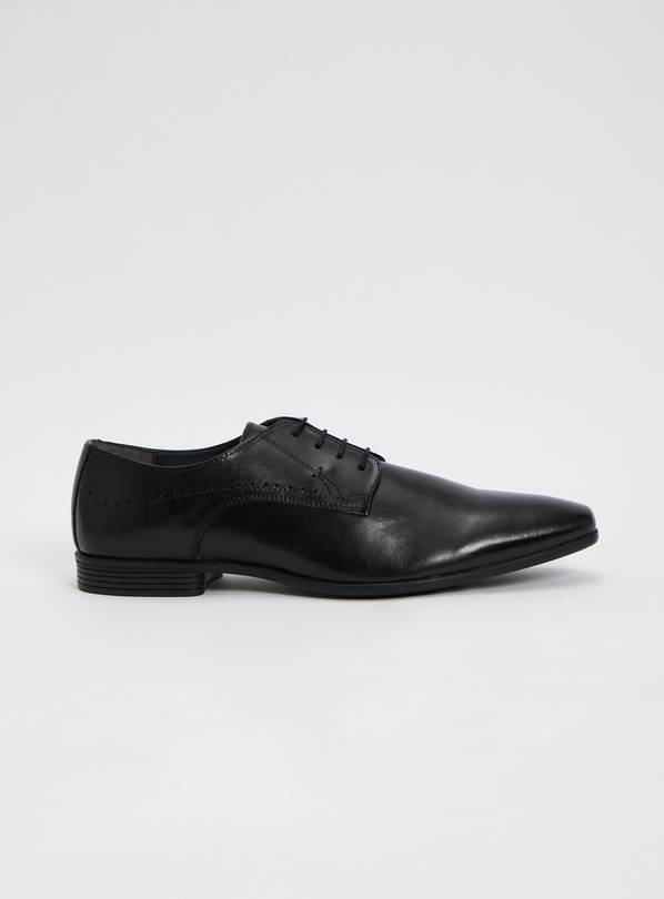 Buy Sole Comfort Black Leather Lace Up Shoes - 10 | Formal shoes | Argos