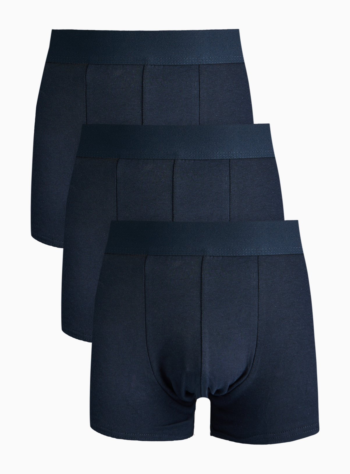 Men's Navy Hipsters 3 Pack