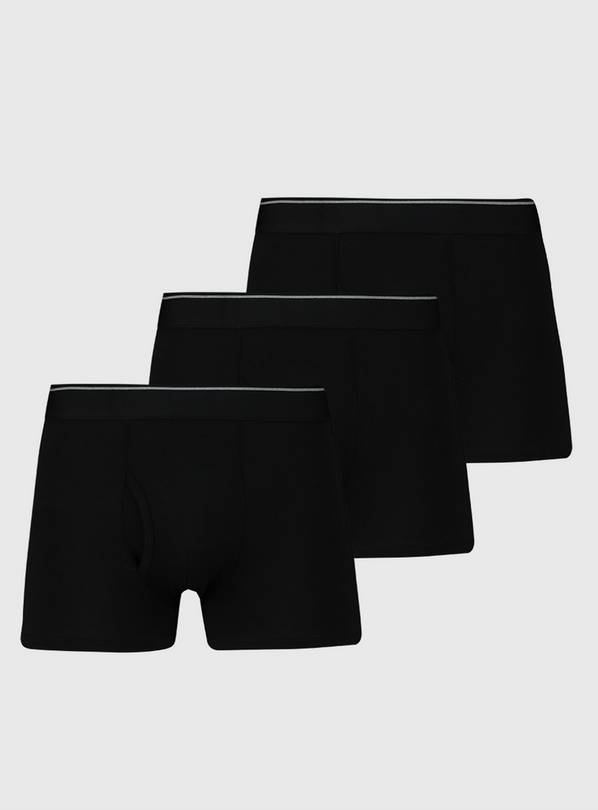 Buy Black Trunks 3 Pack - XXL | Multipacks | Argos