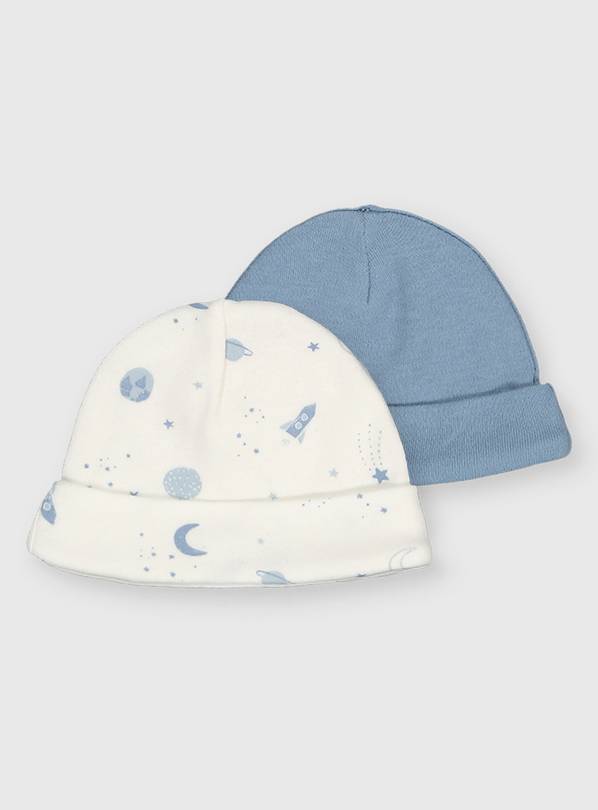 Space Premature Baby Hat 2 Pack 3lbs - 1.4kg