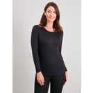 Buy Heat Active Black Sparkly Maximum Warmth Thermal Top - 18