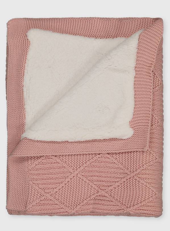 argos knitted throw