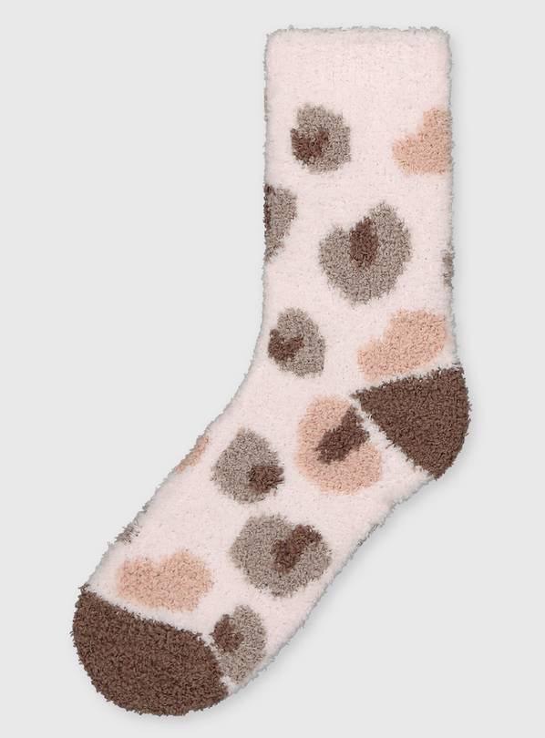 Buy Pink Animal Slipper Socks - 4-8 | Socks | Argos