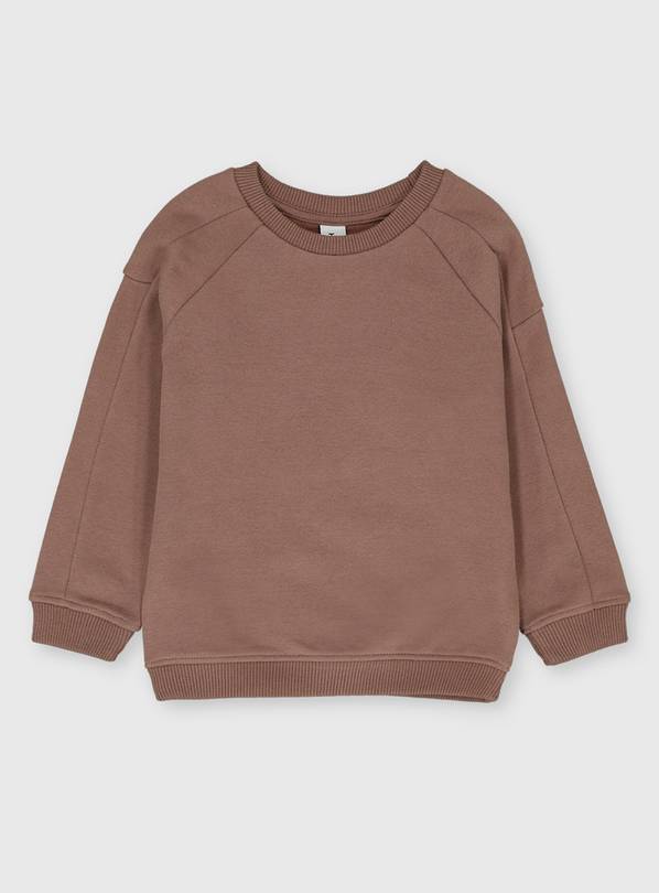 Buy Brown Crew Neck Sweatshirt 45 years Jumpers and hoodies Argos