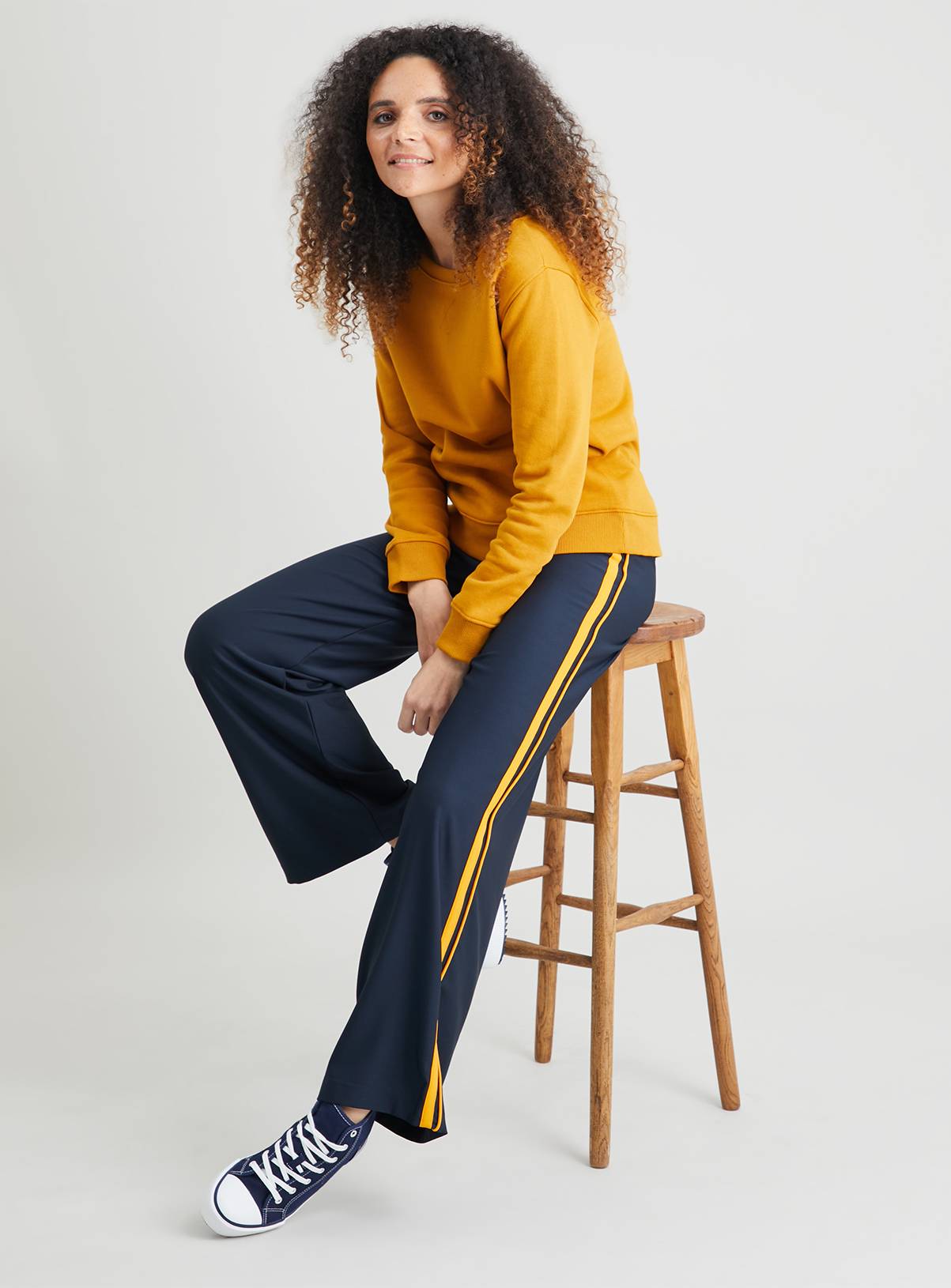 SKU: SEPT G4 CREW NECK SWEAT COLOUR:Yellow:M - Image 2