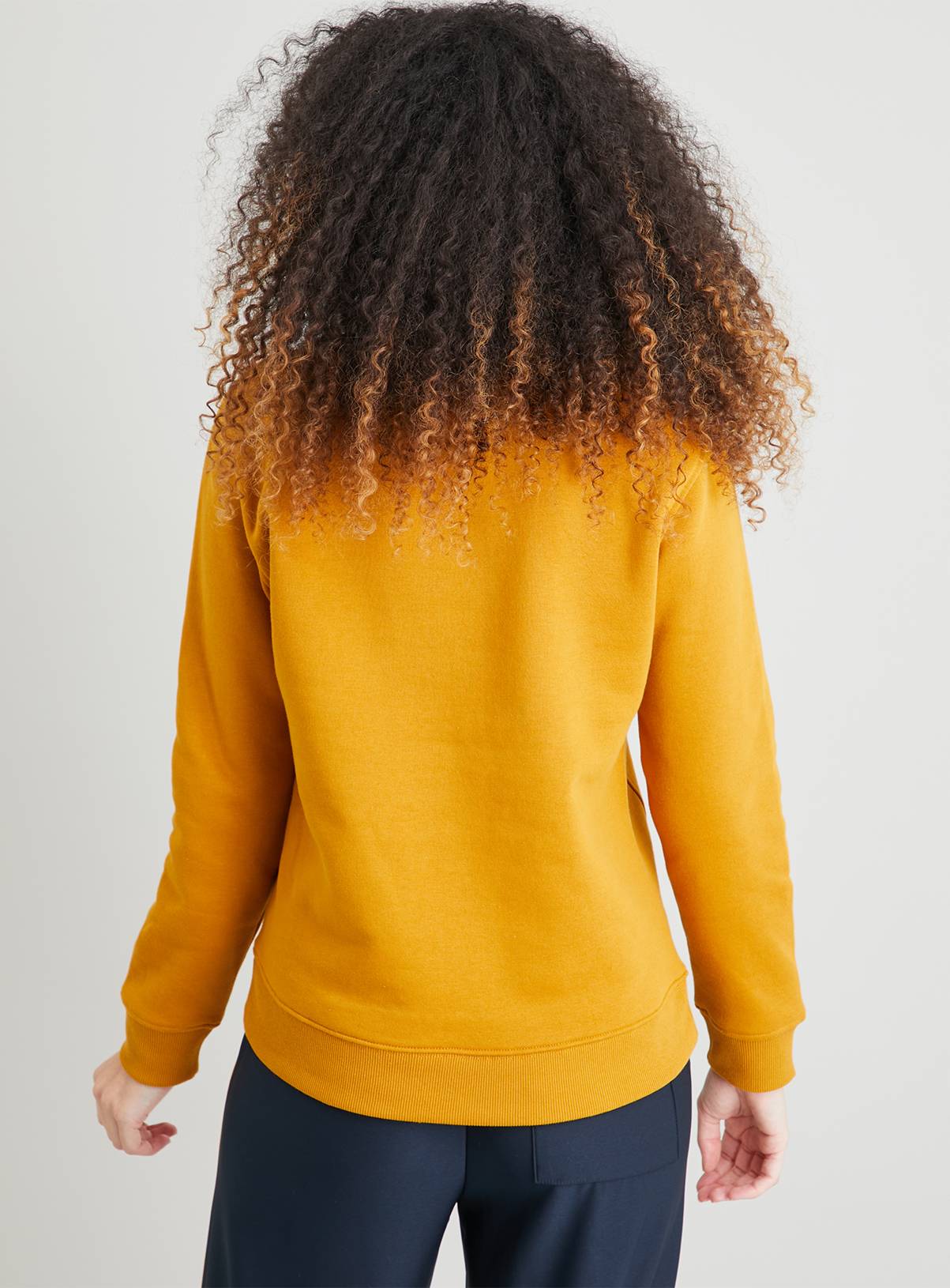 SKU: SEPT G4 CREW NECK SWEAT COLOUR:Yellow:M - Image 4